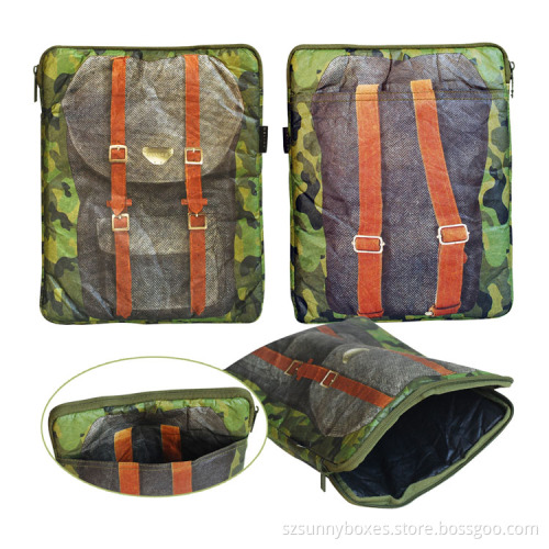 Unique tyvek paper computer backpack